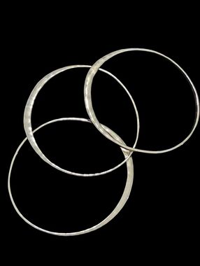 RLM Silver Bangle Bracelet Set
